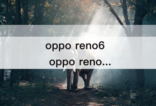 oppo reno6 oppo reno6和7哪个好