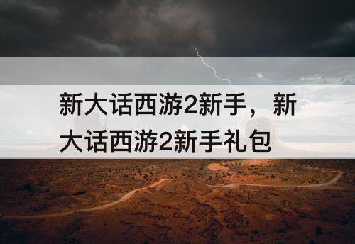 新大话西游2新手，新大话西游2新手礼包