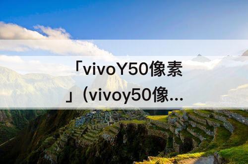 「vivoY50像素」(vivoy50像素能支持扫码吗)