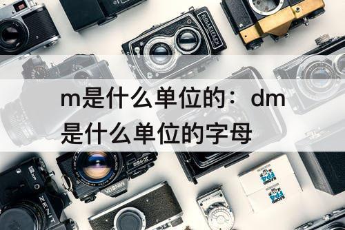 m是什么单位的：dm是什么单位的字母