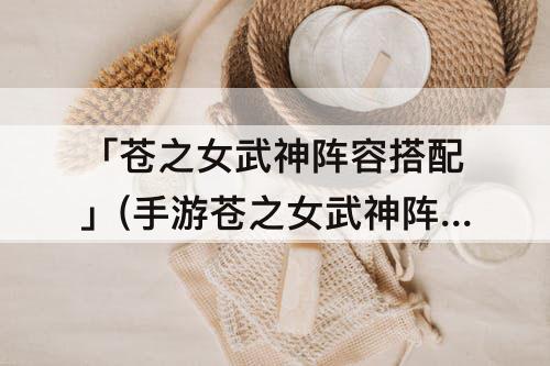 「苍之女武神阵容搭配」(手游苍之女武神阵容搭配)