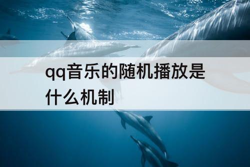 qq音乐的随机播放是什么机制