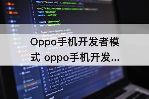Oppo手机开发者模式 oppo手机开发者模式怎么设置才好?