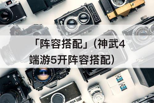 「阵容搭配」(神武4端游5开阵容搭配)