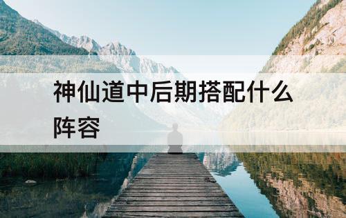 神仙道中后期搭配什么阵容