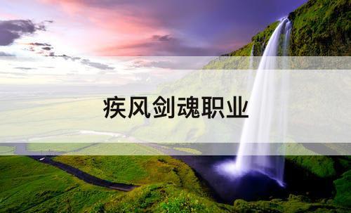 疾风剑魂职业