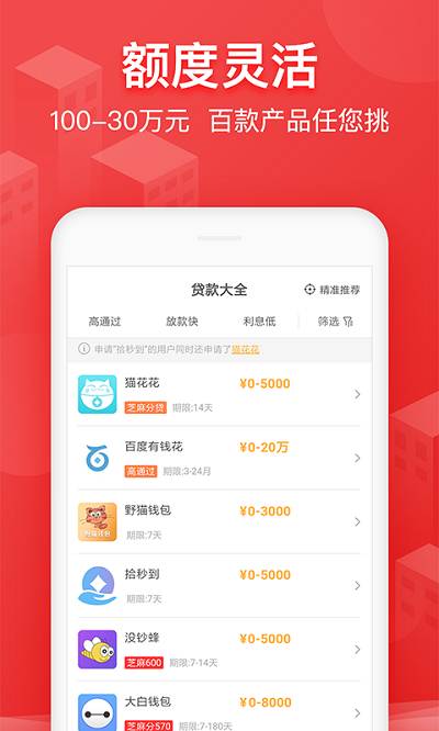 猎豹贷款王安卓版  v1.0图1