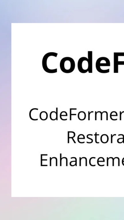 codeformer下载苹果  v1.9图1