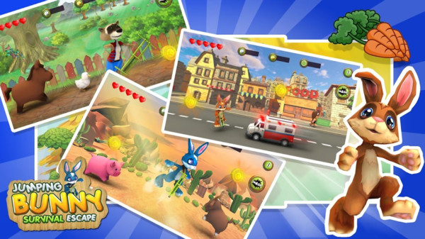 疯狂的兔子跑跑跑破解版  v1.2.2图1