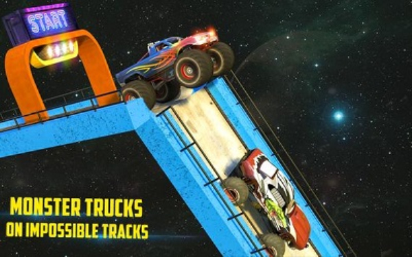 怪物卡车坡道特技最新版  v1.12图1
